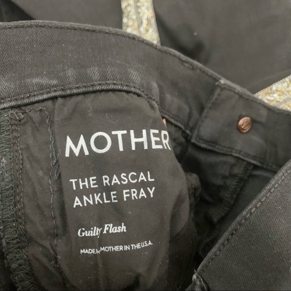 MOTHER Rascal Ankle Fray Jeans in Guilty Flash - Picture 9 of 12